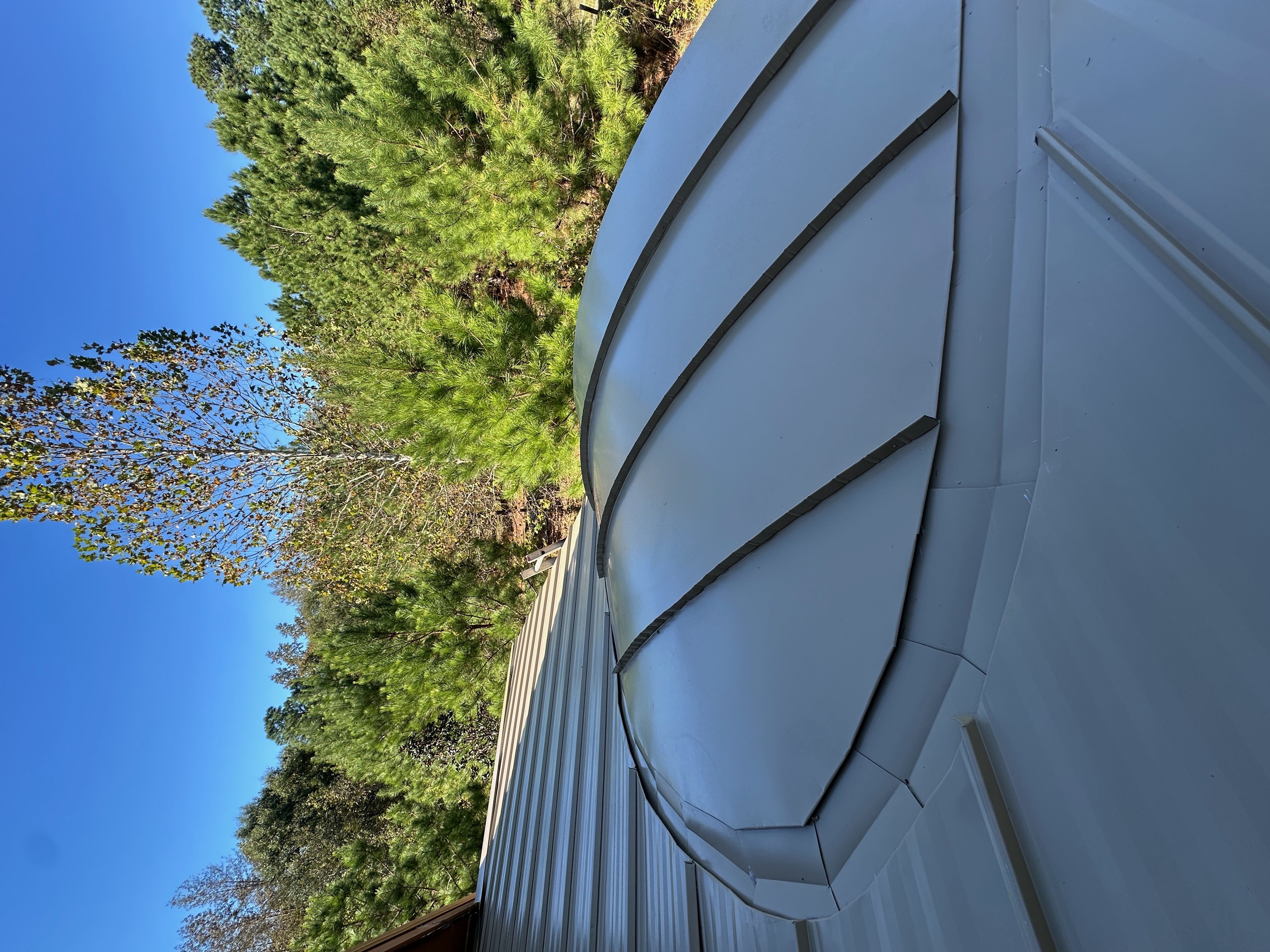 Standing seam detail